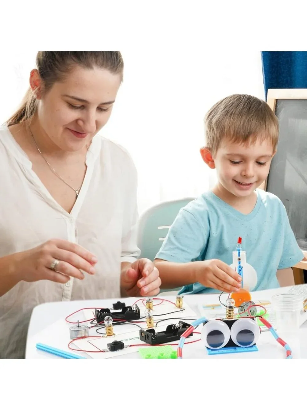 STEM Electric Circuit Kit for Kids & Teens | Fun Light Bulb Experiments